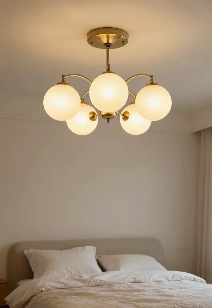 15 Ceiling Lights for Bedroom Ideas Soft Modern Glow - 14. Classic Vintage Globes 1