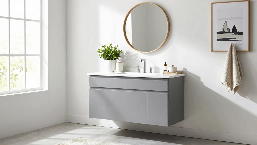 15 Gray Vanity Bathroom Ideas With Cool Neutral Style