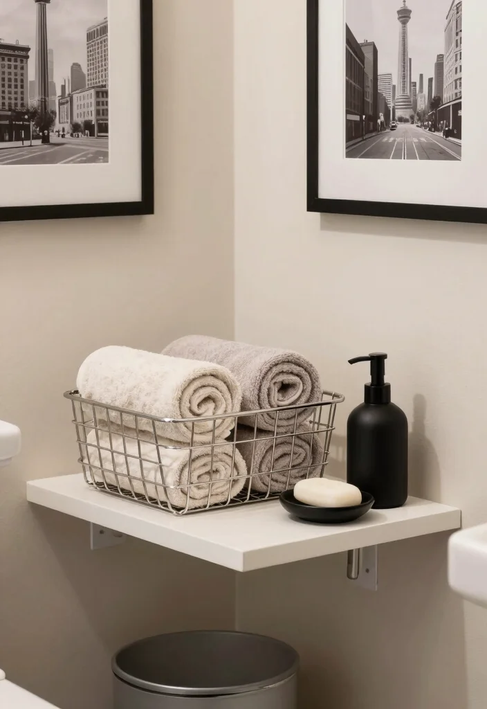 15 Industrial Bathroom Decor Ideas With Urban Mood - 8. Urban Accessories 1