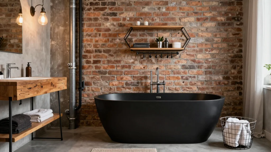 15 Industrial Bathroom Decor Ideas With Urban Mood