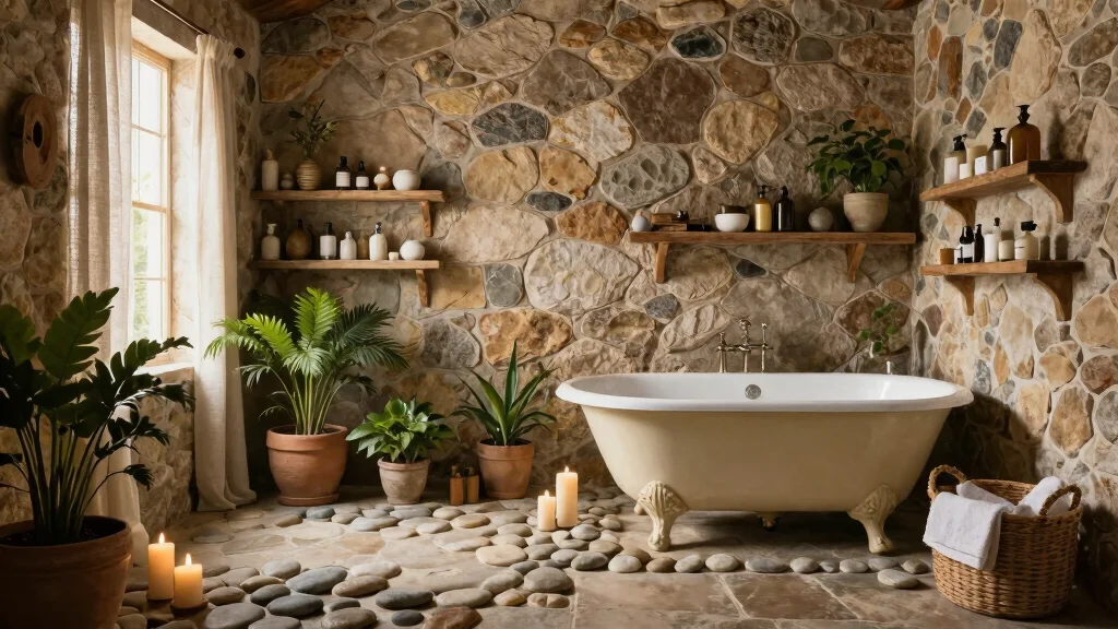 15 Rock Bathroom Ideas With Natural Character