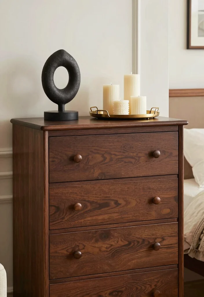 15 Tall Dresser Decor Bedroom Ideas Balanced Chic Styling - 14. Showcase Your Style with Accessories 1