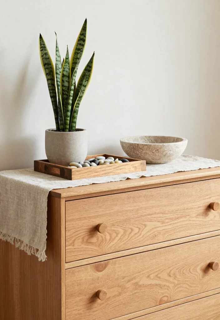 15 Tall Dresser Decor Bedroom Ideas Balanced Chic Styling - 2. Incorporate Natural Elements 1