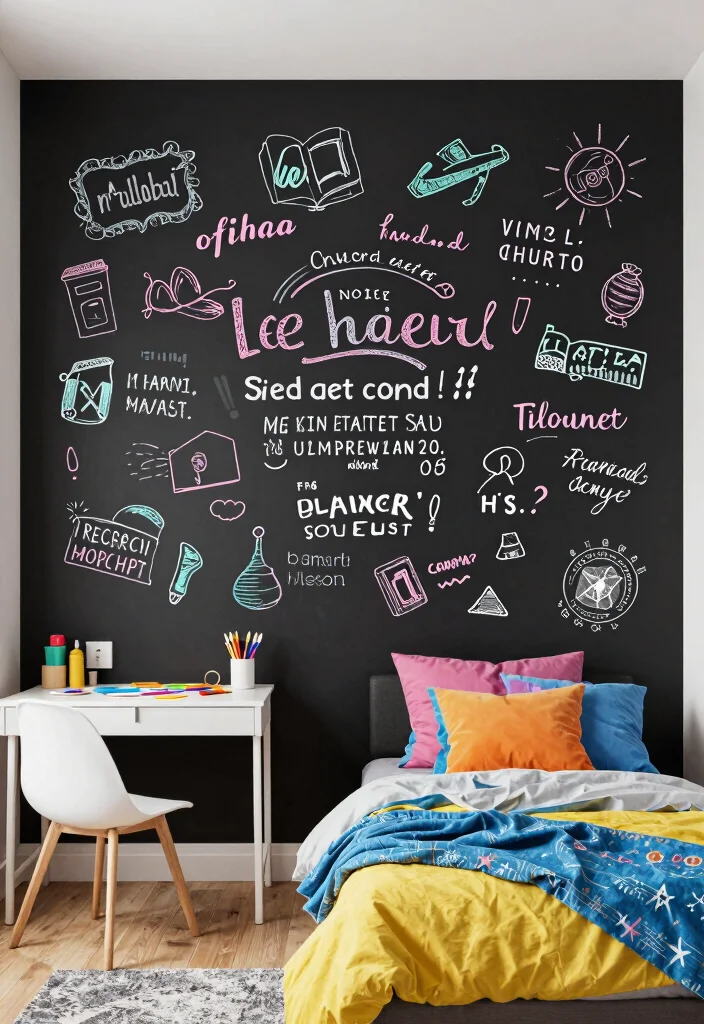 15 Wall Decals for Bedroom Ideas: Easy Creative Update - 13. Interactive Decals 1