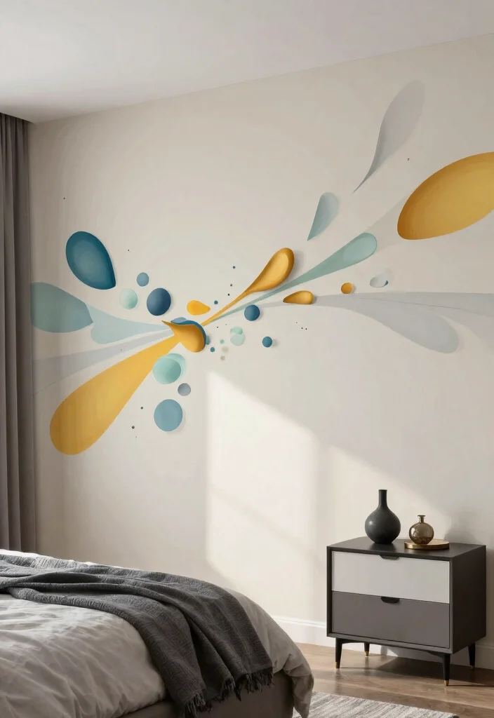 15 Wall Decals for Bedroom Ideas: Easy Creative Update - 14. 3D Wall Decals 1