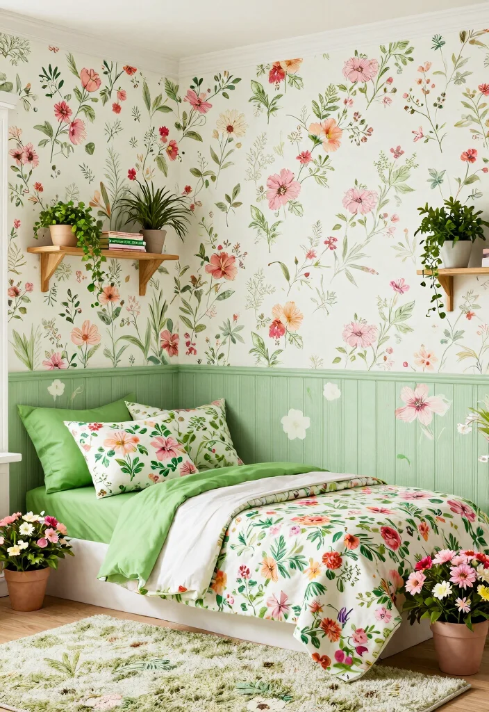 16 Barbie Bedroom Ideas for Kids Cute Playful Dreams - 5. Barbie Garden Retreat 1