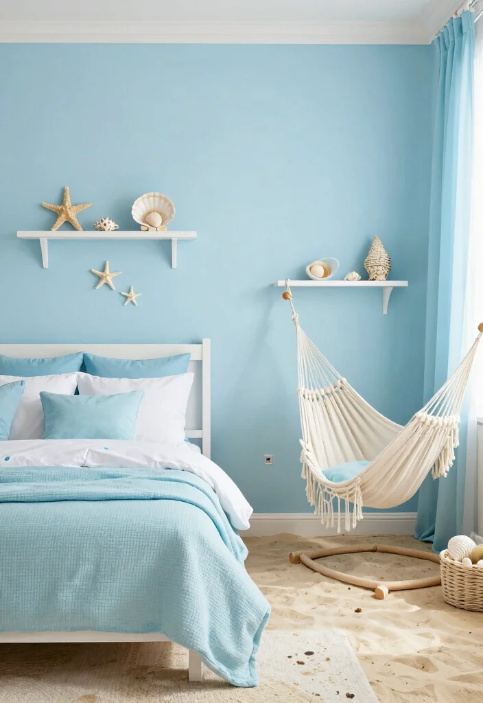 16 Barbie Bedroom Ideas for Kids Cute Playful Dreams - 7. Barbie’s Coastal Retreat 1