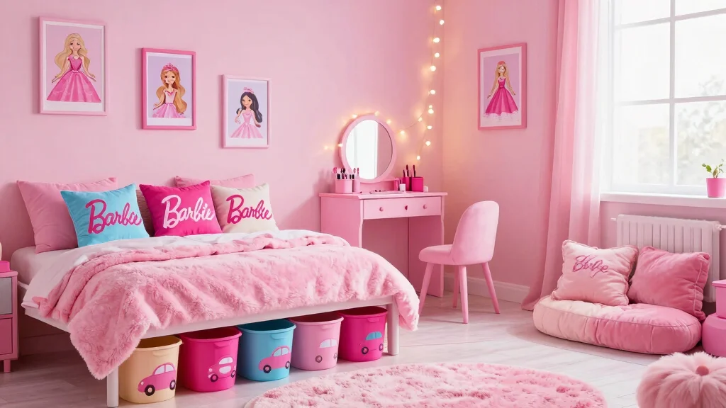 16 Barbie Bedroom Ideas for Kids Cute Playful Dreams