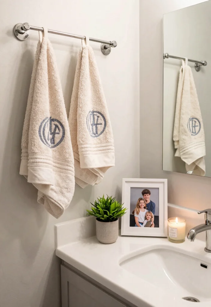 16 Bathroom Arrangement Ideas For Better Flow - 13. Personalized Touches 1