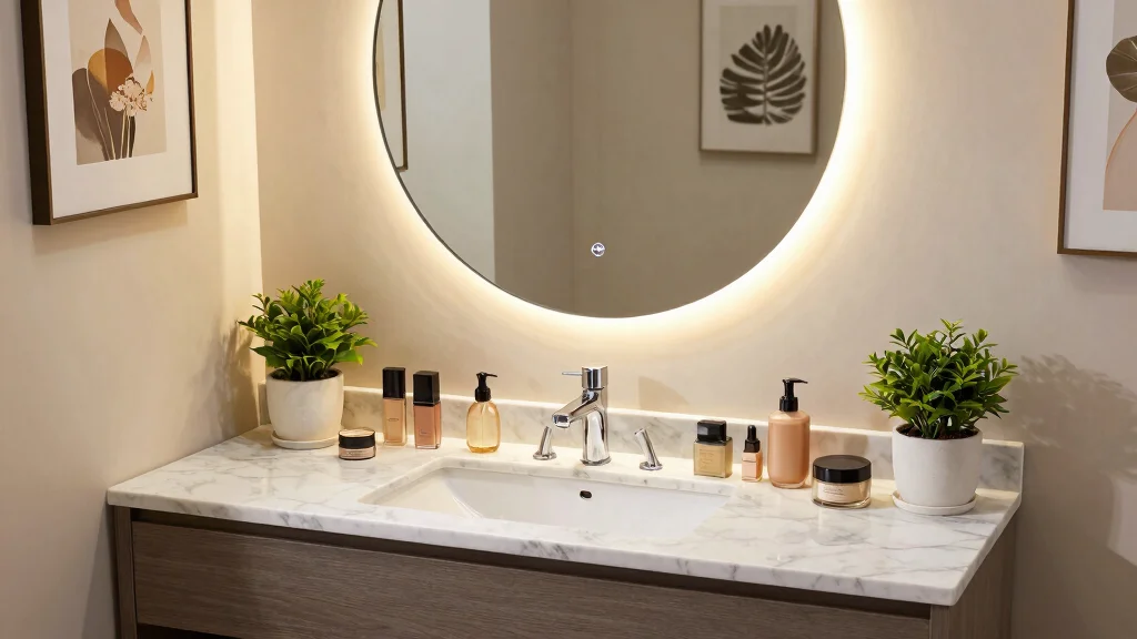 16 Bathroom Vanity With Makeup Area Ideas For Easy Getting Ready