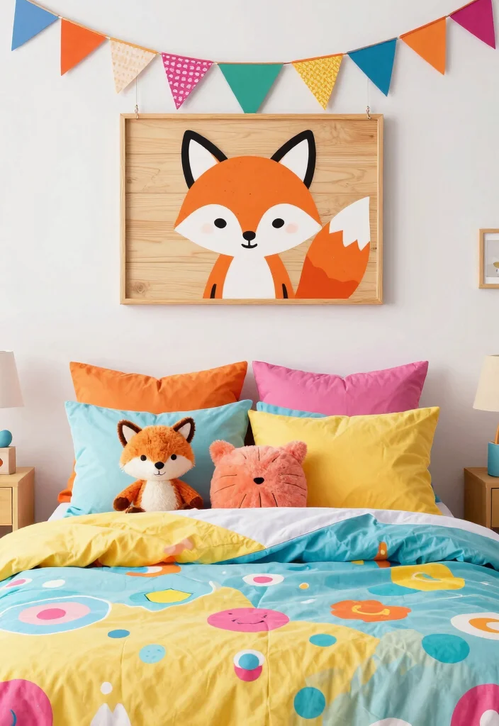 16 Bedroom Signs Above Bed Ideas for a Cute Personal Touch - 7. Whimsical Animal Signs 1
