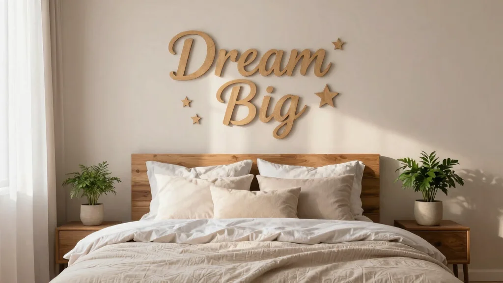 16 Bedroom Signs Above Bed Ideas for a Cute Personal Touch