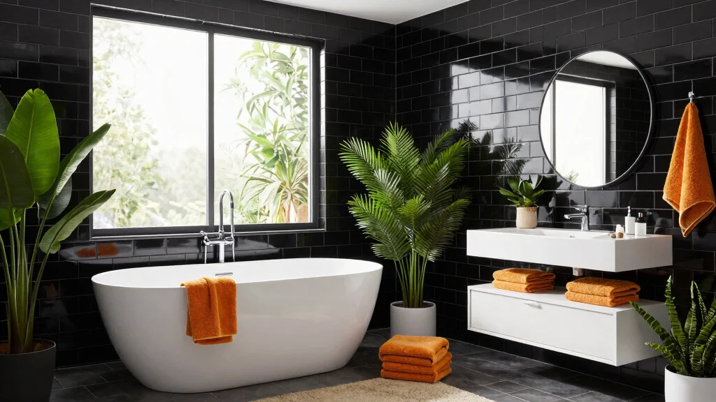 16 Black Subway Tile Bathroom Ideas For Bold Contrast