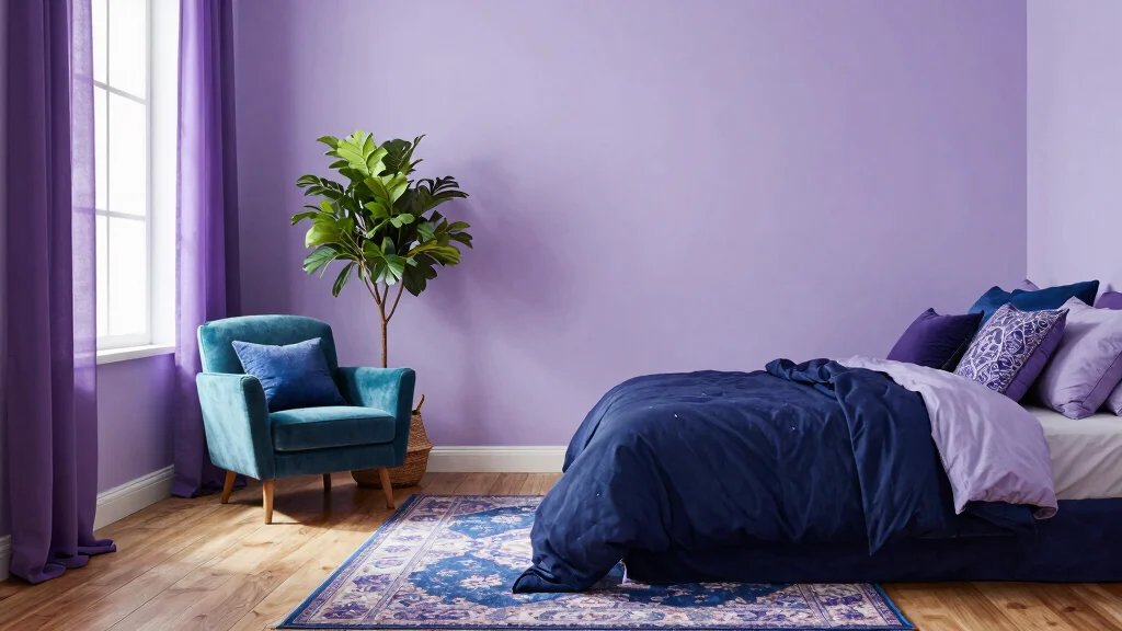 16 Blue and Purple Bedroom Ideas: Dreamy Color Blend
