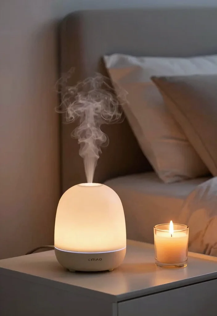 16 Clean Girl Bedroom Ideas for a Minimal Soft Aesthetic - 11. Calming Scents 1