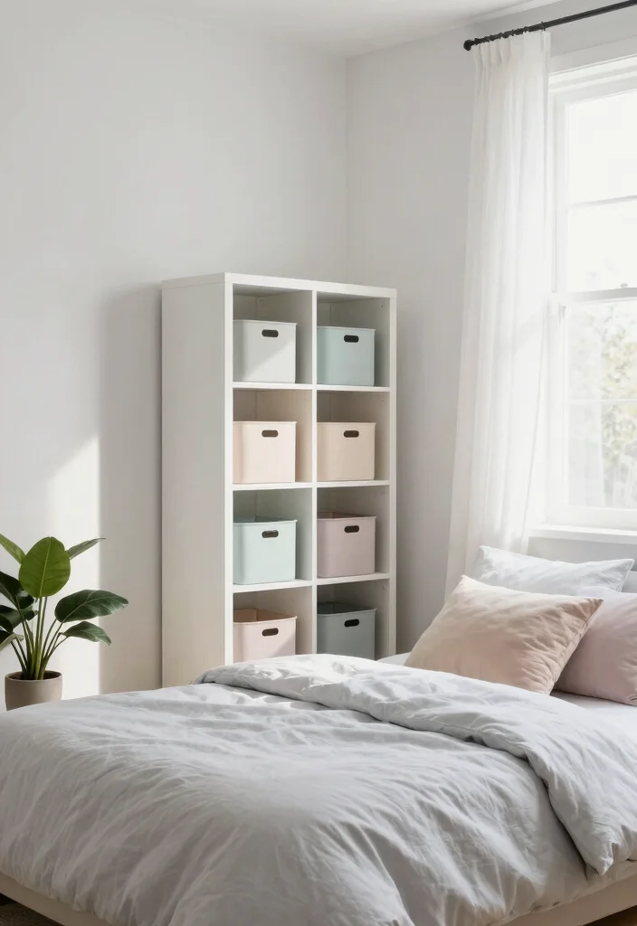 16 IKEA Small Bedroom Ideas for Smart Scandinavian Style - 2. Light Color Palettes 1