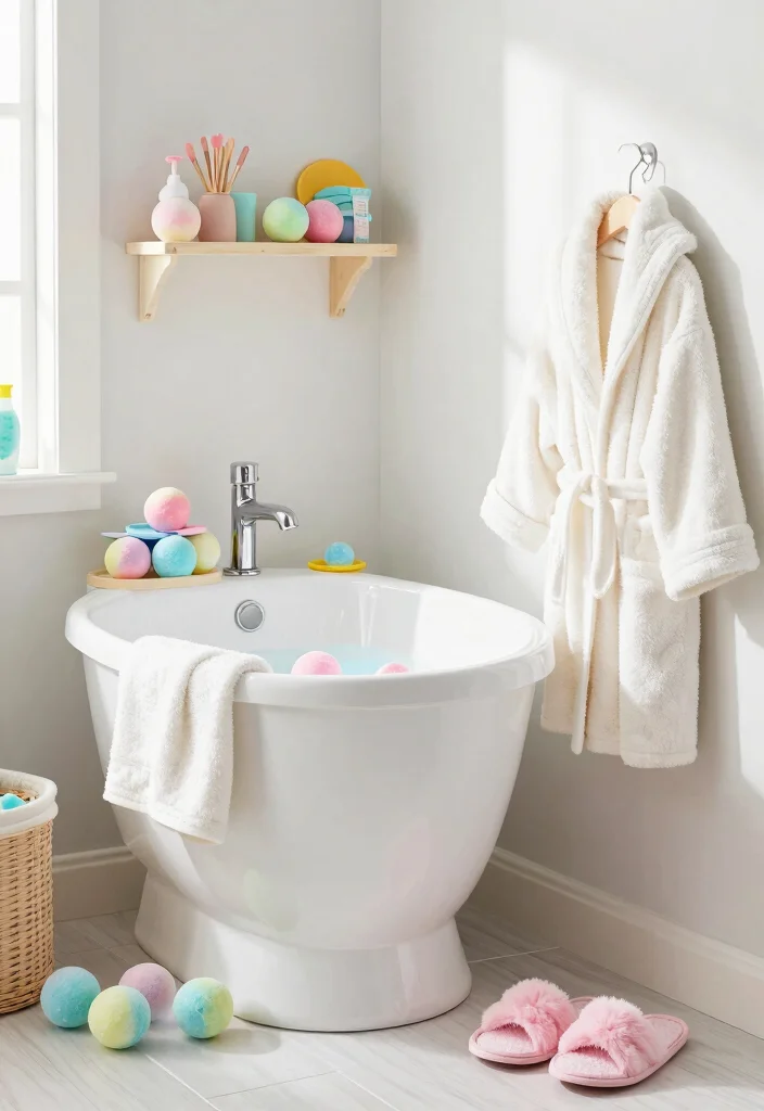 16 Kids Bathroom Ideas For Shared Boy And Girl Rooms - 10. Space for Pampering 1