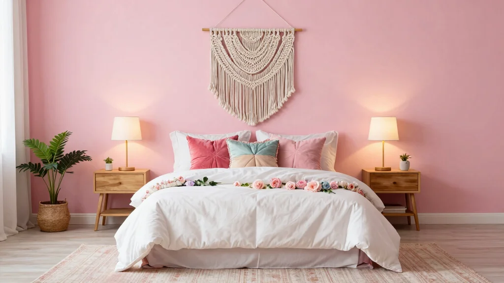 16 Pink Accent Wall Bedroom Ideas: Soft Bold Charm