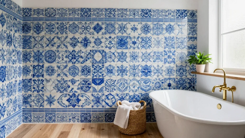 16 Portuguese Tile Bathroom Ideas With Artistic Style