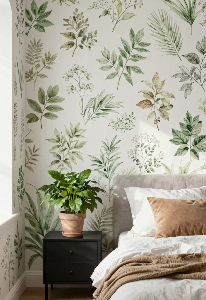 16 Posters for Bedroom Wall Ideas Trendy Expressive Decor - 5. Nature and Botanical Prints 1
