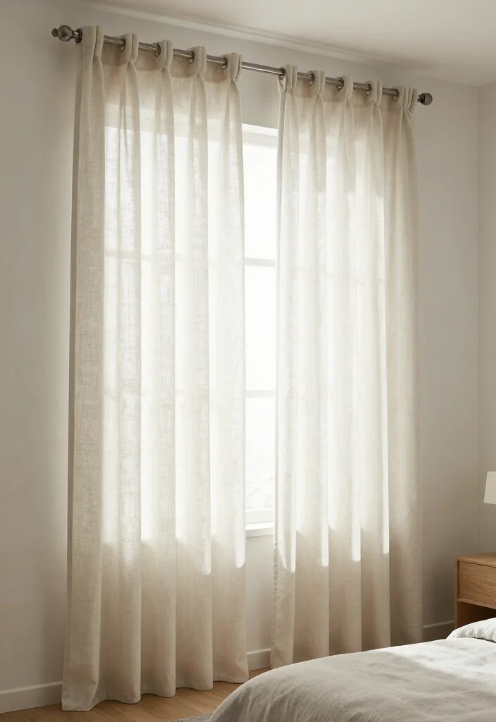 16 Pottery Barn Bedroom Ideas Timeless Cozy Luxury - 12. Soft Drapery 1