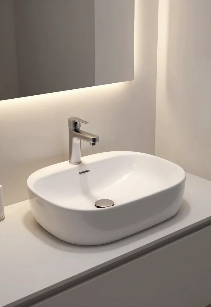 16 Vessel Sink Bathroom Vanity Ideas With Modern Edge - 10. Integrated Tech Solutions 1