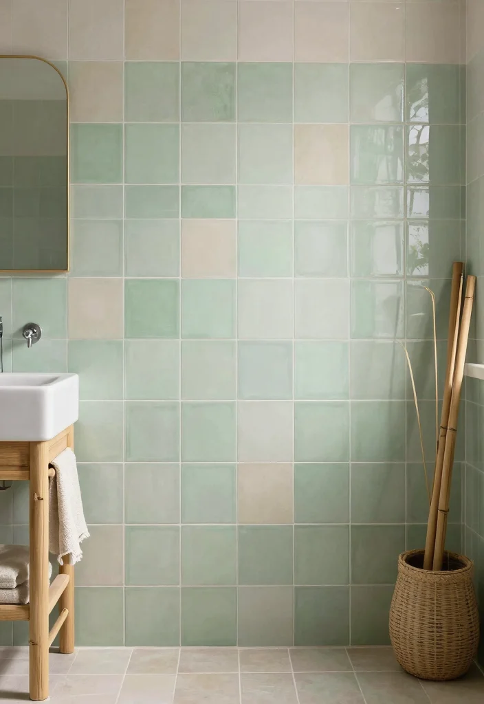 17 Bathroom Tile Paint Before And After Ideas That Transform - 17. Eco-Friendly Paints for Sustainable Choices 1