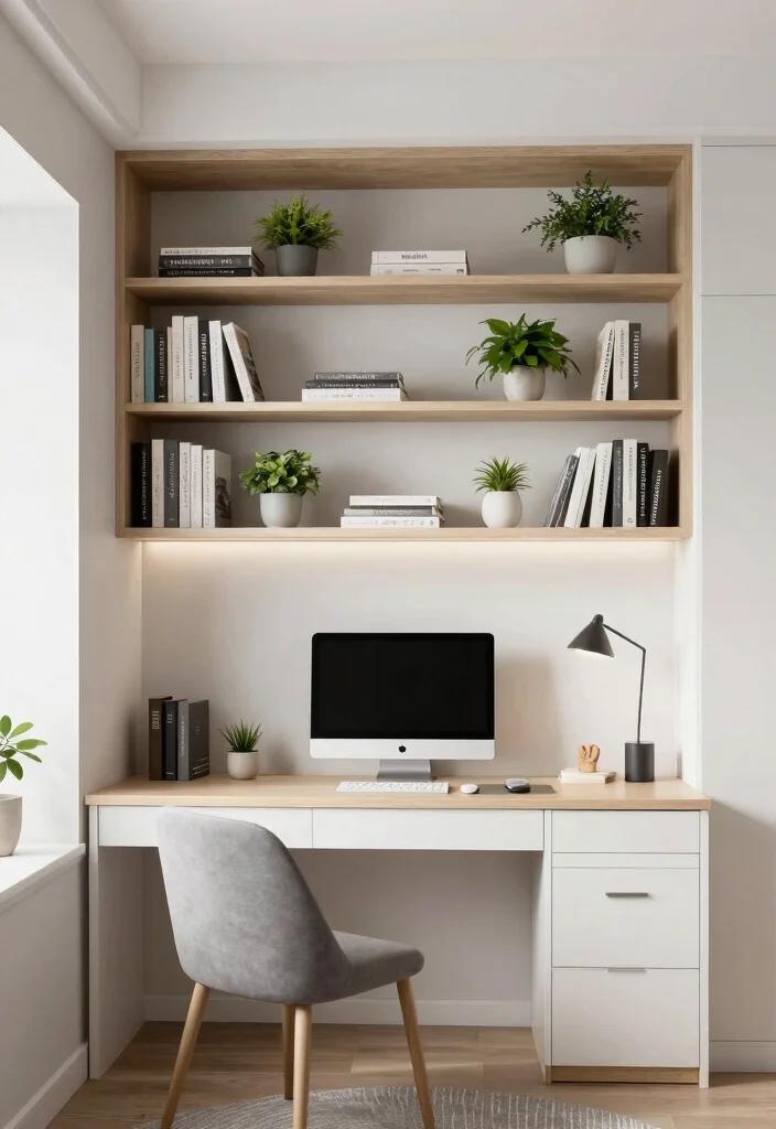 17 Bedroom Design With Study Table Ideas: Smart Dual Purpose - 11. Open Shelving Systems 1