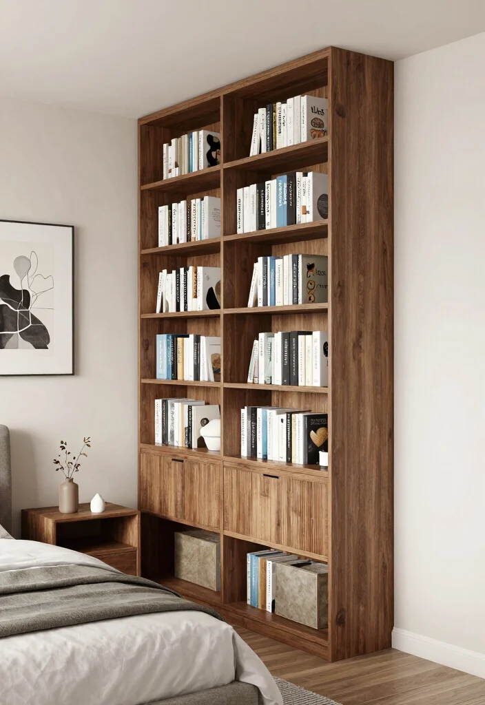 17 Bedroom Design With Study Table Ideas: Smart Dual Purpose - 17. Utilizing Vertical Space 1