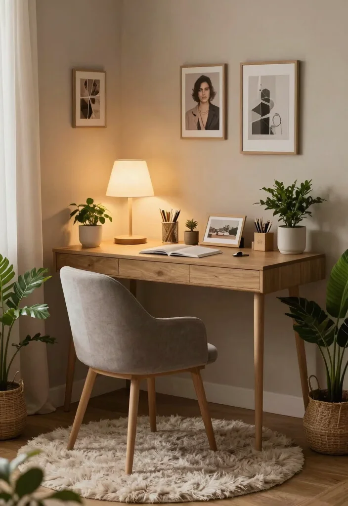 17 Bedroom Design With Study Table Ideas: Smart Dual Purpose - 2. Cozy Corner Office 1