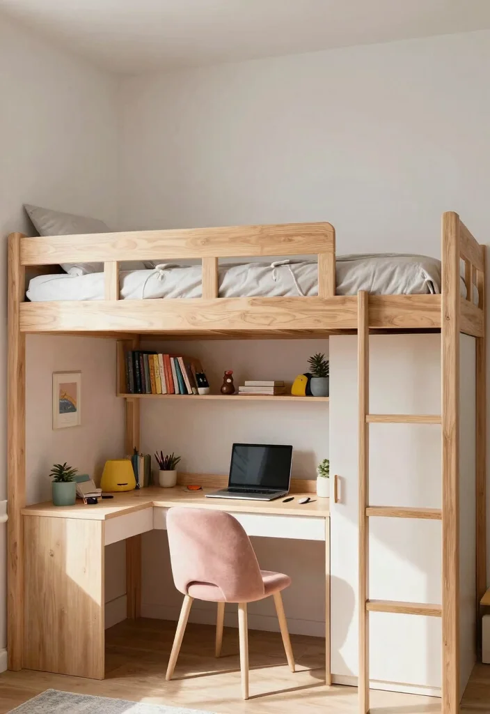 17 Bedroom Design With Study Table Ideas: Smart Dual Purpose - 4. Multi-Functional Beds 1