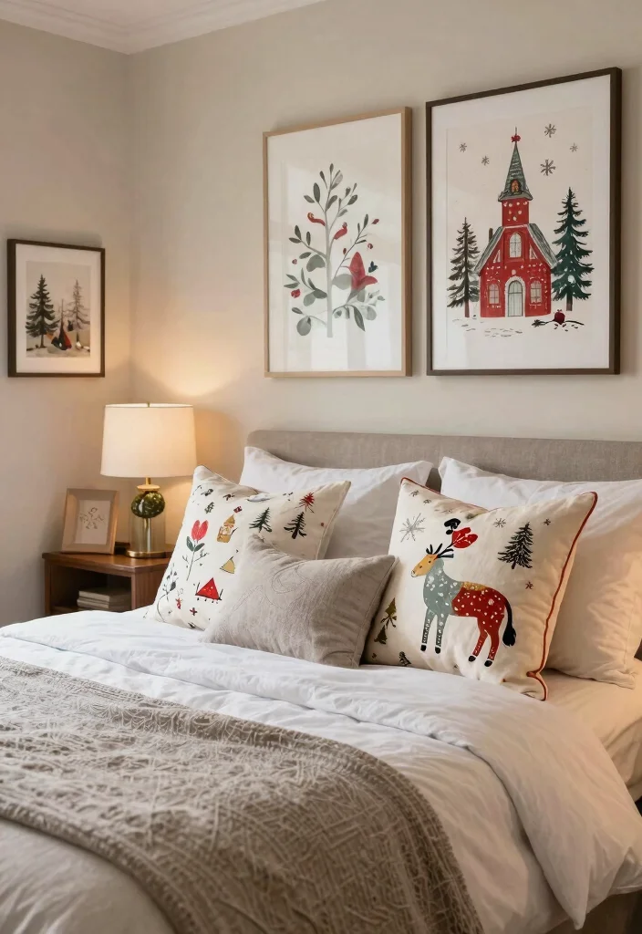 17 Disney Bedroom Ideas for Adults Nostalgic Chic Style - 17. Seasonal Disney Decor 1