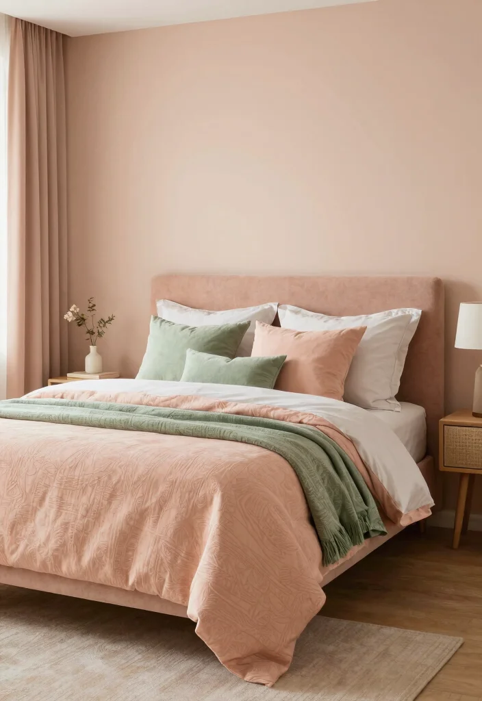 17 Peach and Green Bedroom Ideas Fresh Warm Balance - Conclusion 1