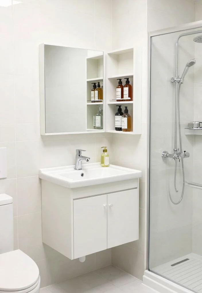 17 Small House Layout 2 Bedroom Ideas for Smart, Efficient Design - 12. Efficient Bathroom Layouts 1