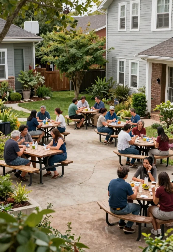 17 Small House Layout 2 Bedroom Ideas for Smart, Efficient Design - 17. Community-Inspired Designs 1