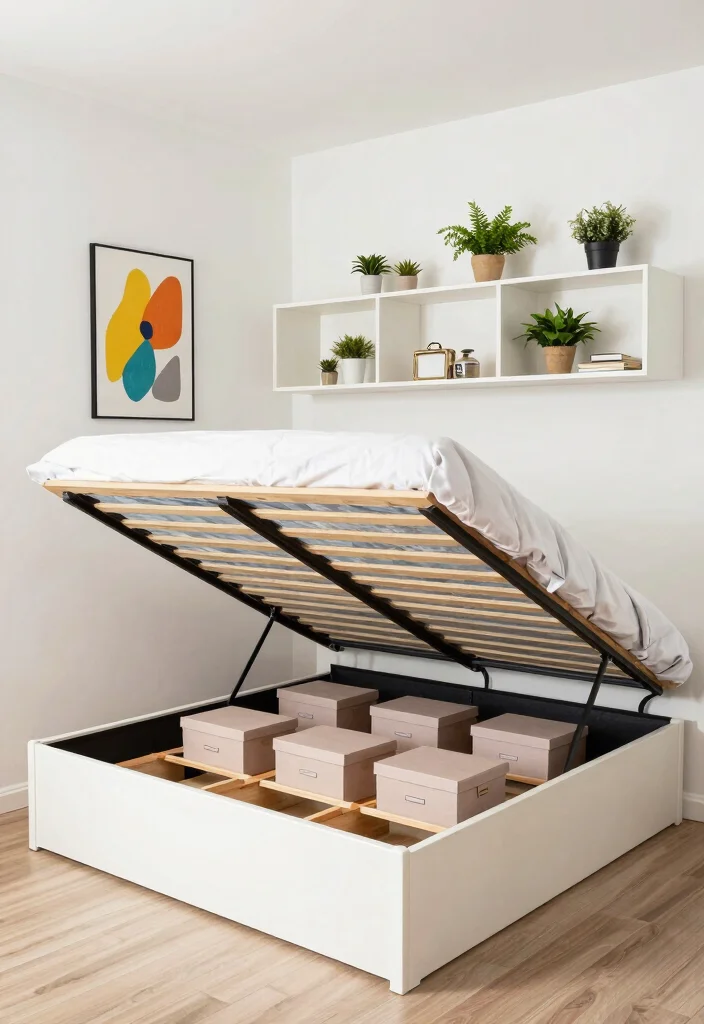 17 Small House Layout 2 Bedroom Ideas for Smart, Efficient Design - 2. Ingenious Storage Solutions 1