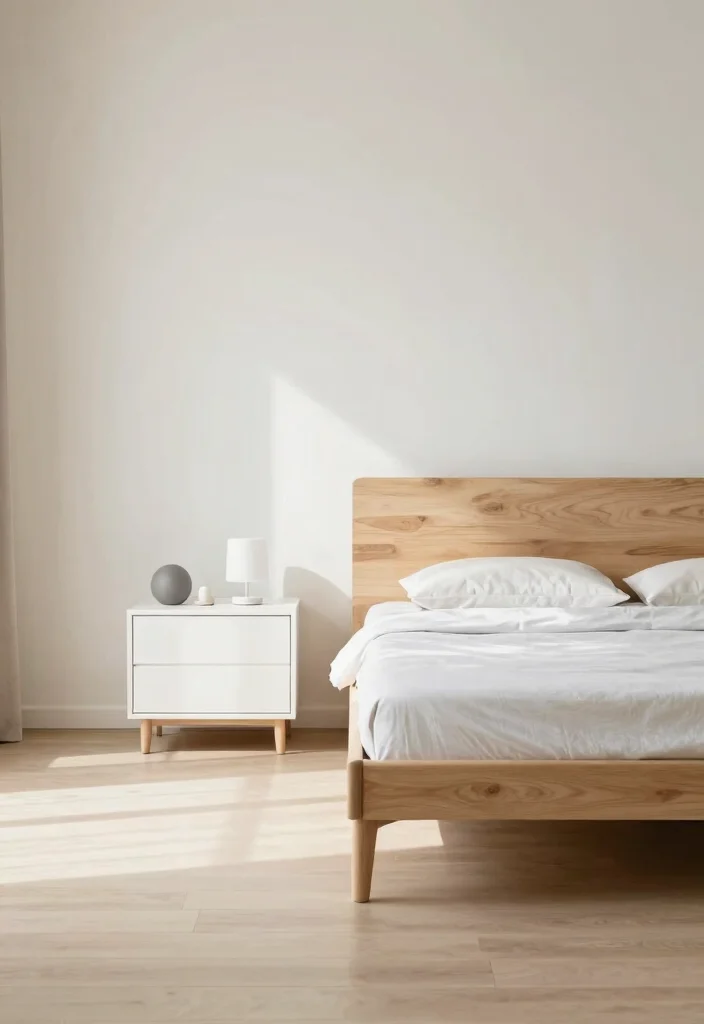 17 Spa-Like Bedroom Ideas for a Calm and Relaxing Escape - 11. Consider Minimalist Furniture Choices 1