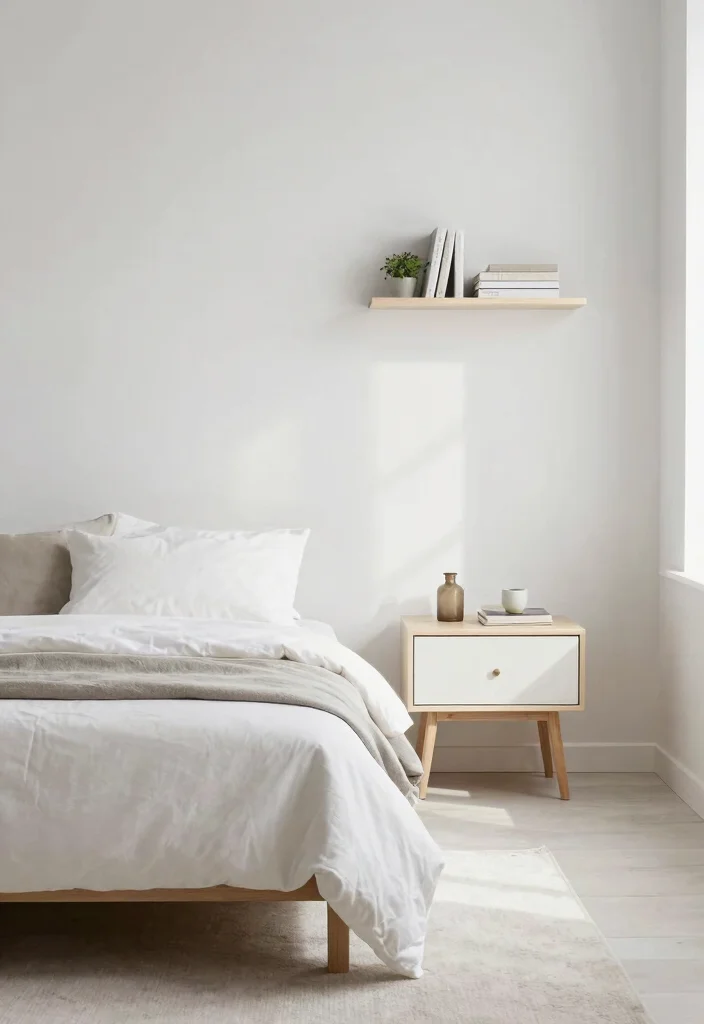 17 Spa-Like Bedroom Ideas for a Calm and Relaxing Escape - 5. Minimize Clutter for Calmness 1