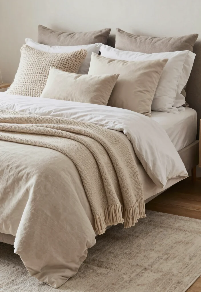 17 Spa-Like Bedroom Ideas for a Calm and Relaxing Escape - 7. Introduce Soft Textiles 1