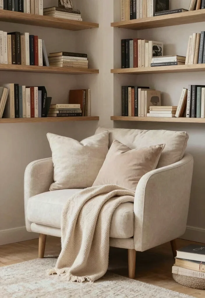 18 Bloxburg Bedroom Ideas for Kids: Fun Game Inspired Rooms - 16. Cozy Reading Nook 1