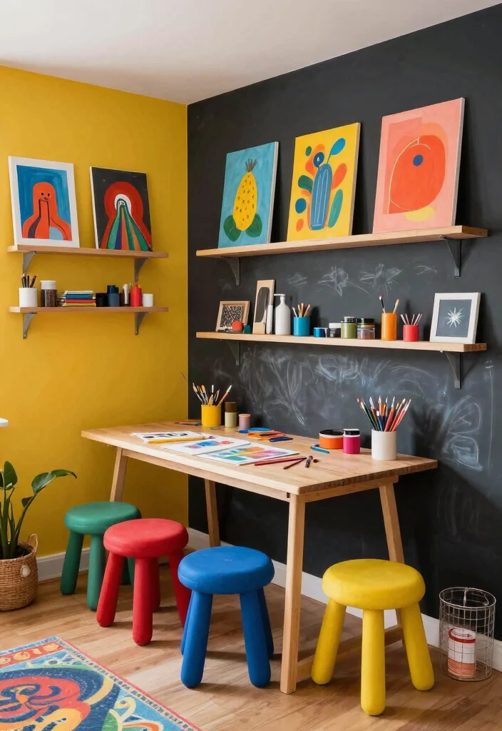 18 Bloxburg Bedroom Ideas for Kids: Fun Game Inspired Rooms - 8. Artful Creative Studio 1