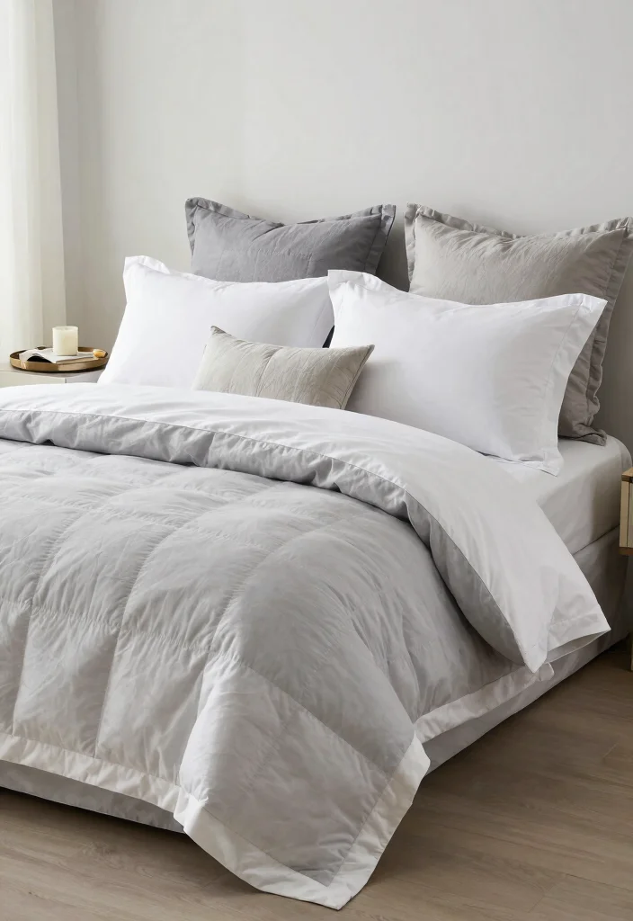 18 Main Bedroom Ideas for a Master Suite Elegant Retreat - 12. Luxurious Bedding 1