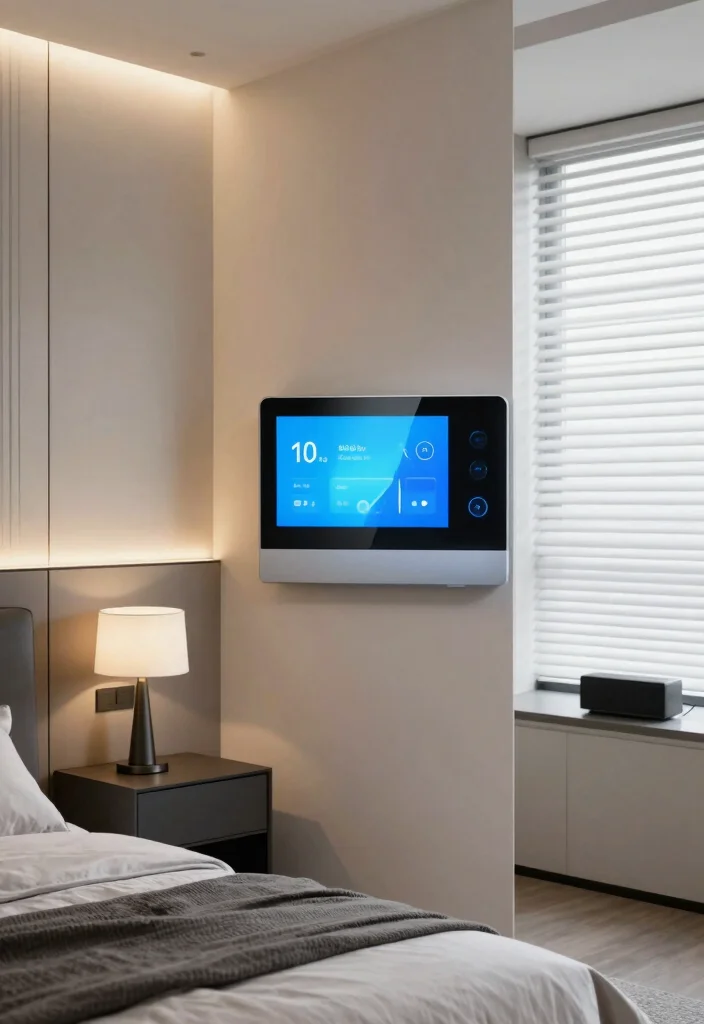 18 Main Bedroom Ideas for a Master Suite Elegant Retreat - 13. Smart Technology 1