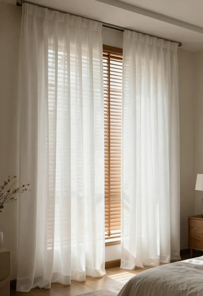 18 Main Bedroom Ideas for a Master Suite Elegant Retreat - 15. Elegant Window Treatments 1