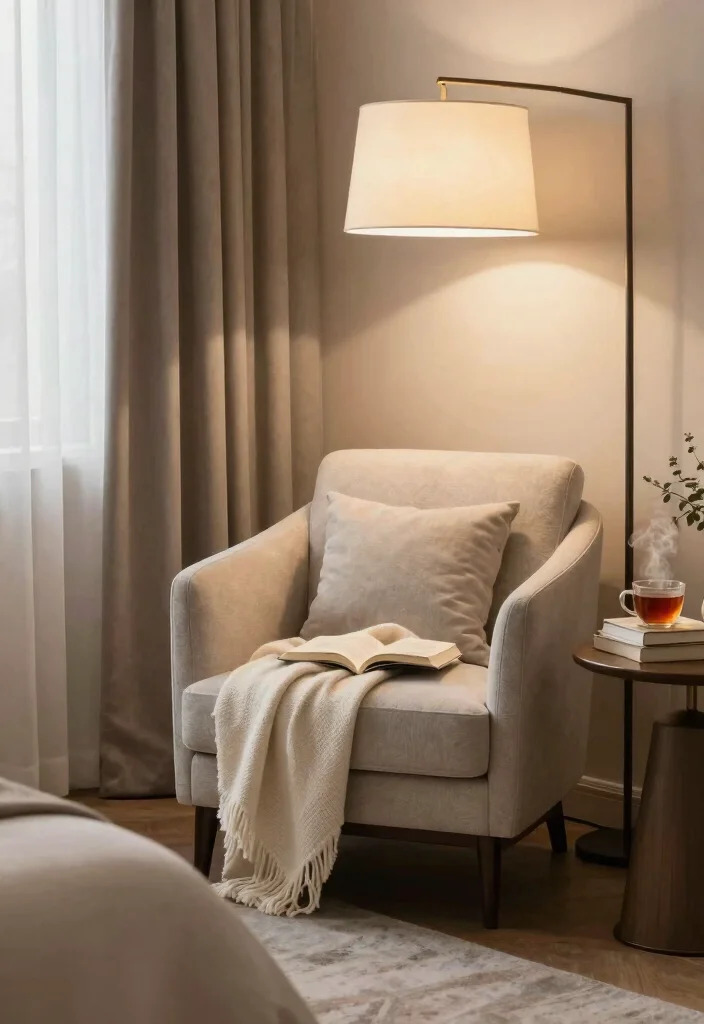 18 Main Bedroom Ideas for a Master Suite Elegant Retreat - 16. Cozy Reading Nook 1