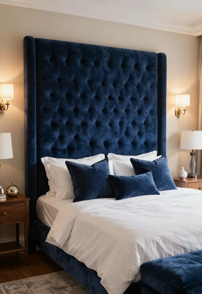 18 Main Bedroom Ideas for a Master Suite Elegant Retreat - 2. Elegant Statement Headboards 1