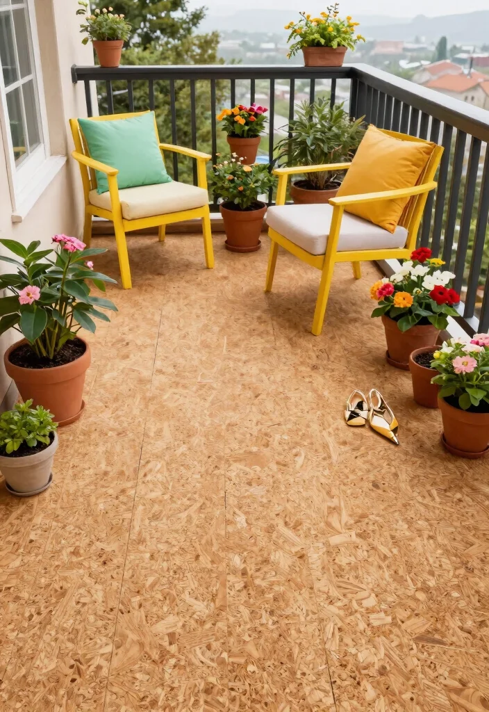 12 Balcony Flooring Ideas for Renters Who Can't Drill or Damage - 9. Eco-Friendly Cork Flooring 1