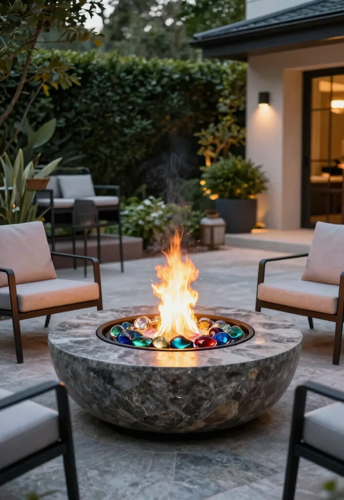 12 Inground Fire Pit Ideas That Stay Safe and Look Built-In - 12. Elevated Fire Pit 1