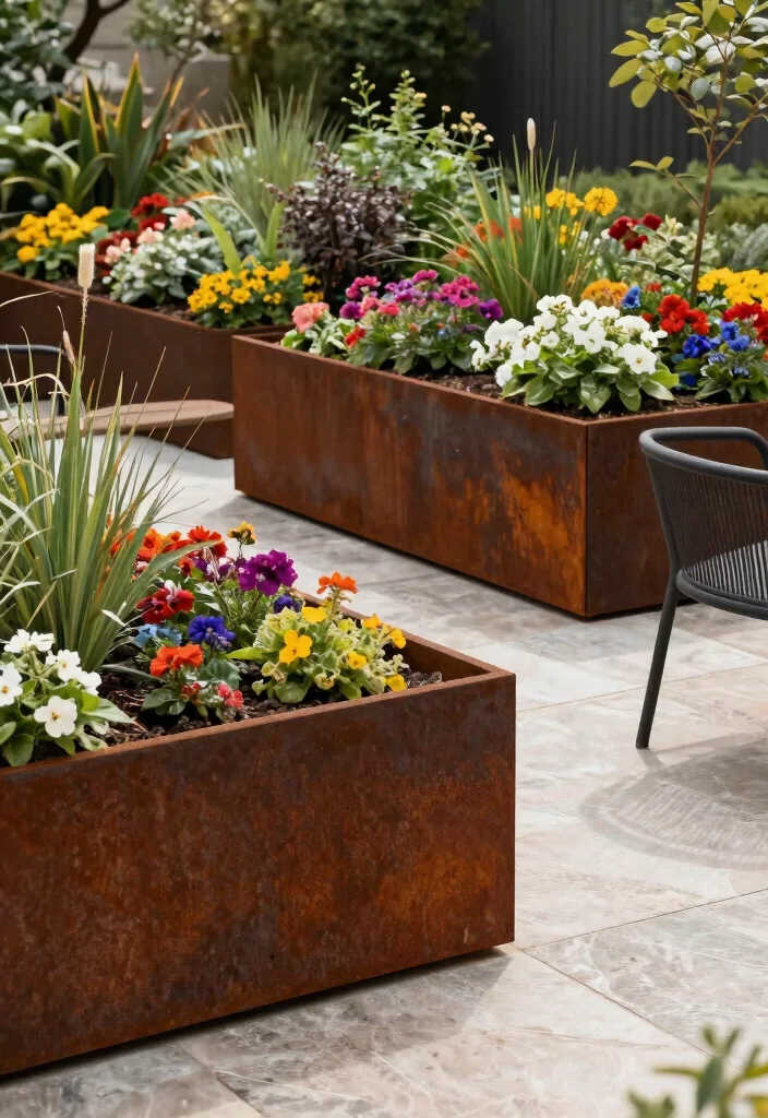 12 Iron Railings Outdoor Concepts That Don't Rust or Need Constant Paint - 2. Minimalist Iron Barriers 1