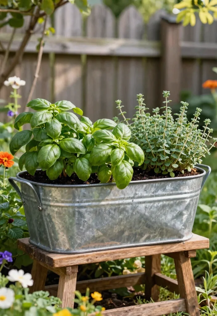 12 Metal Trough Planter Ideas That Don't Overheat Roots - 1. The Classic Galvanized Steel Look 1